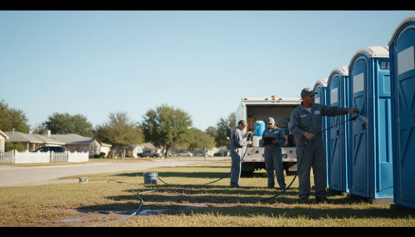 Long-Term Portable Toilet Rental in Lancaster, VA near me